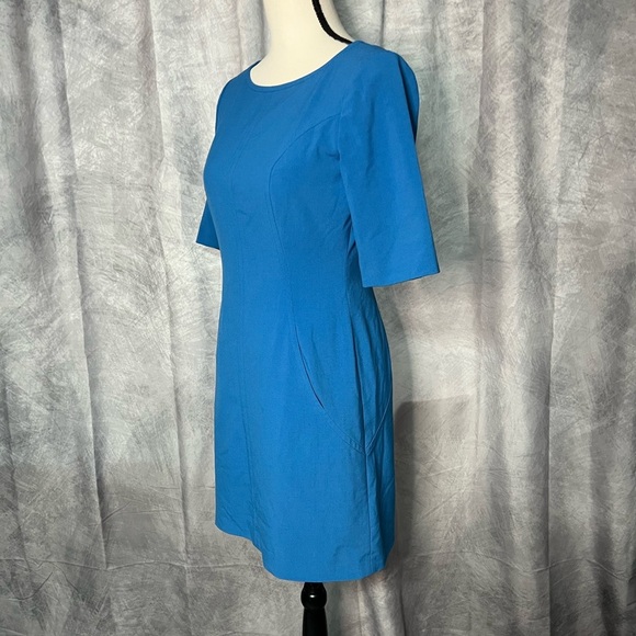 Tahari Arthur S Levine Women’s Sheath Crepe Dress with Pockets - sz 2P - Picture 4 of 15